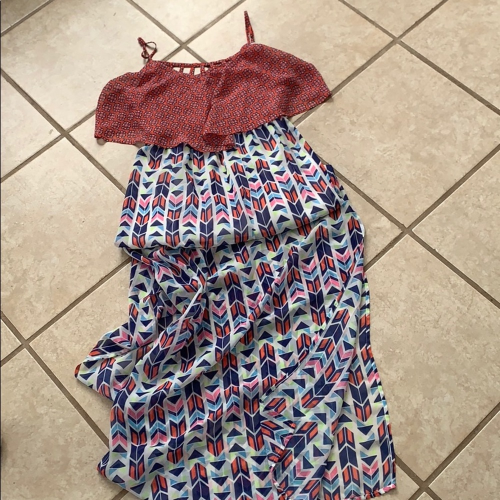 Long dress.
